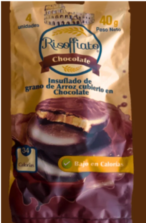 Risoffiato Chocolate Pack de 6 Sin Gluten